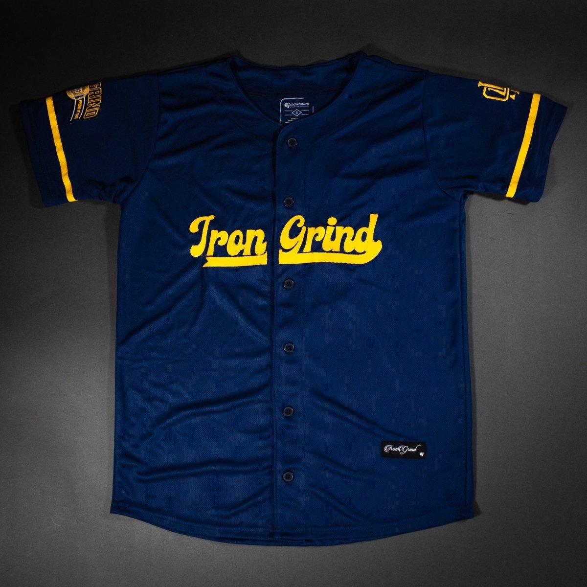 Vogue Baseball Jersey | Royal Blue - IronGrind Athletics - activewear - gymshark - alphalete